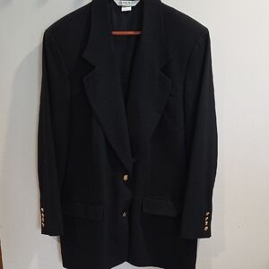 Austin Reed Black Blazer with Gold Buttons